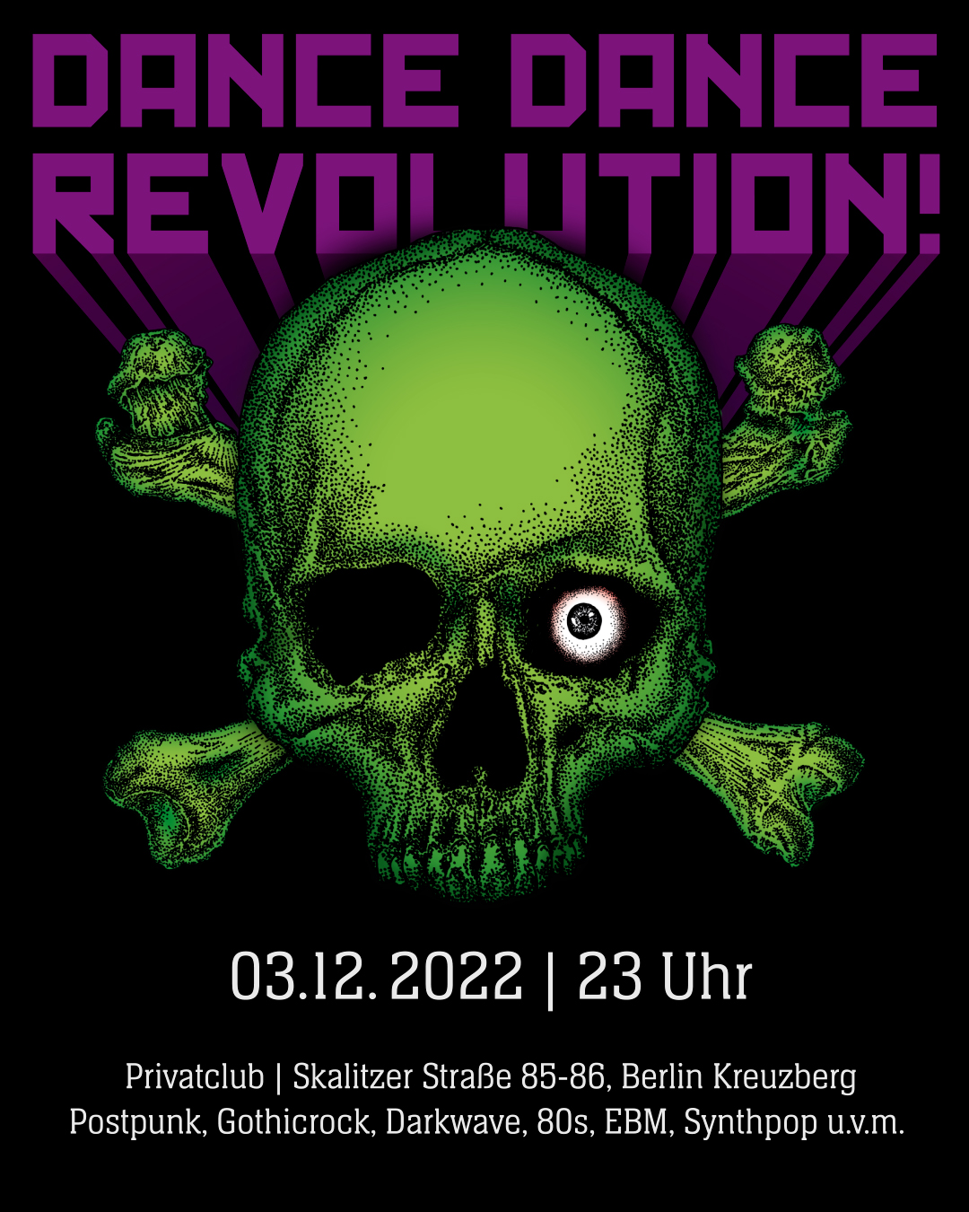 Flyer Dance Dance Revolution 03.12.2022