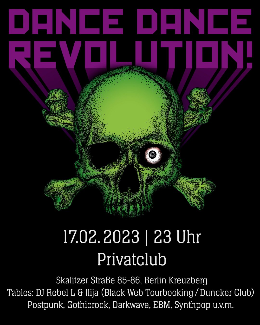 Flyer Dance Dance Revolution 17.02.2023