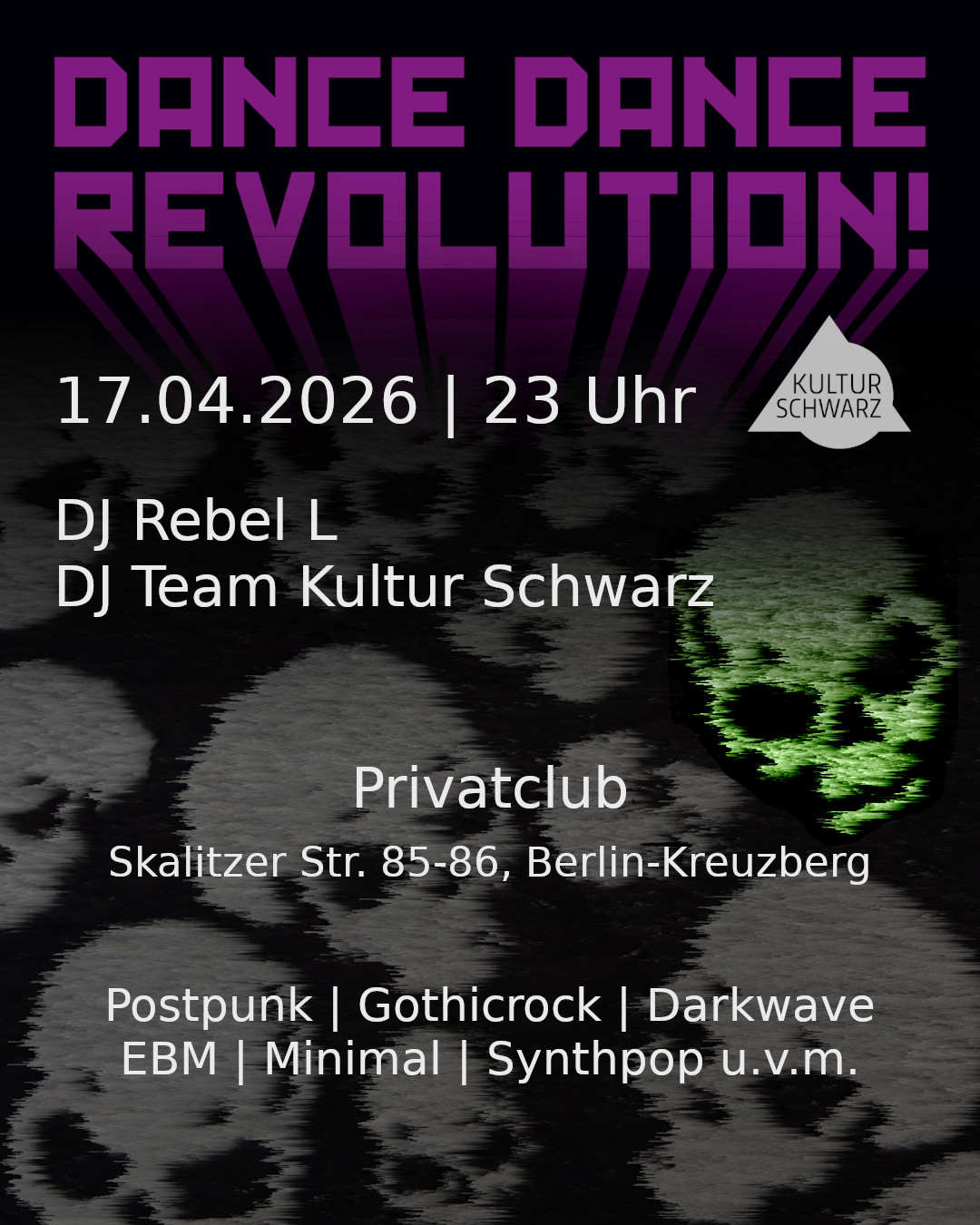 Flyer Dance Dance Revolution 17.04.2026